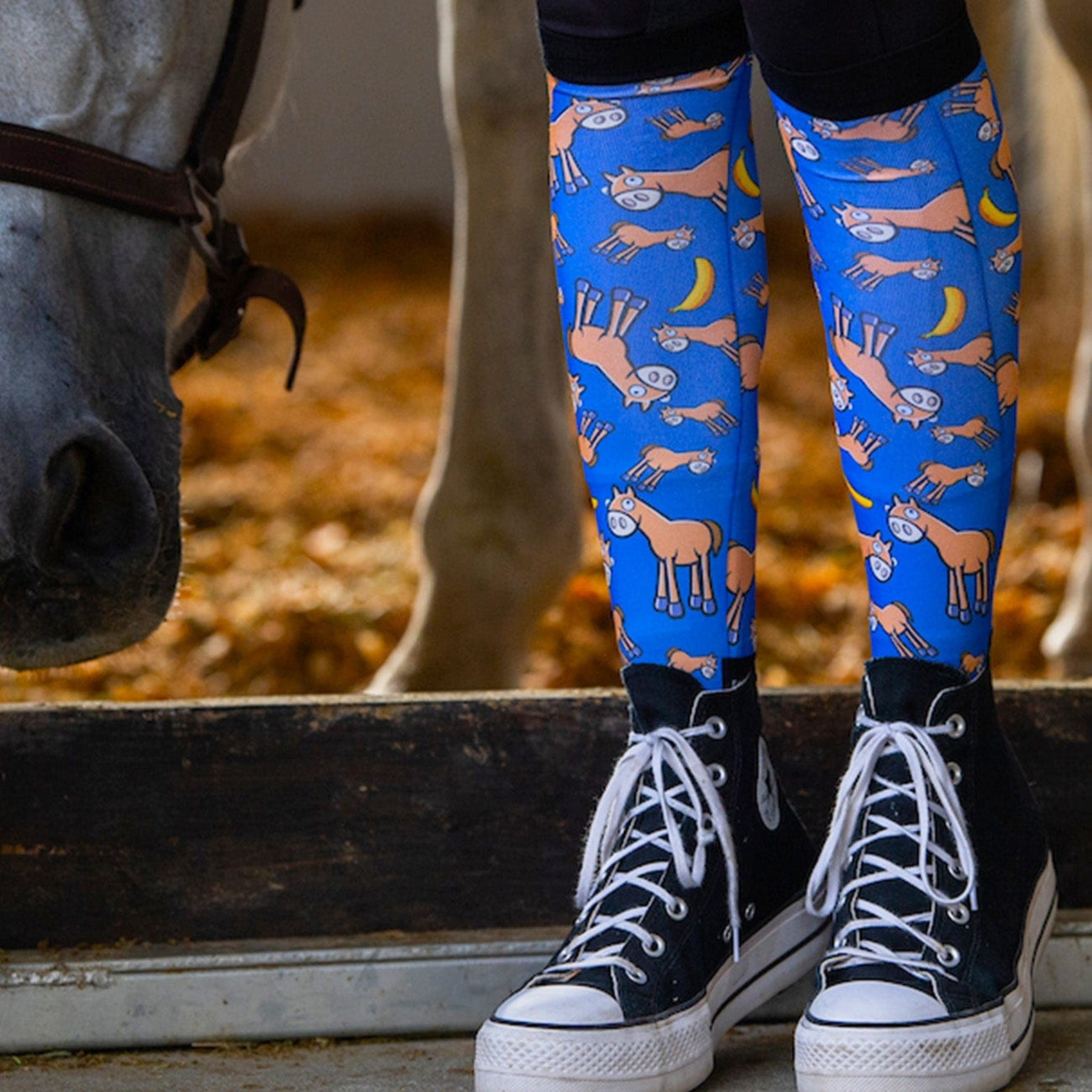 Dreamers & Schemers Peel Good Riding Socks