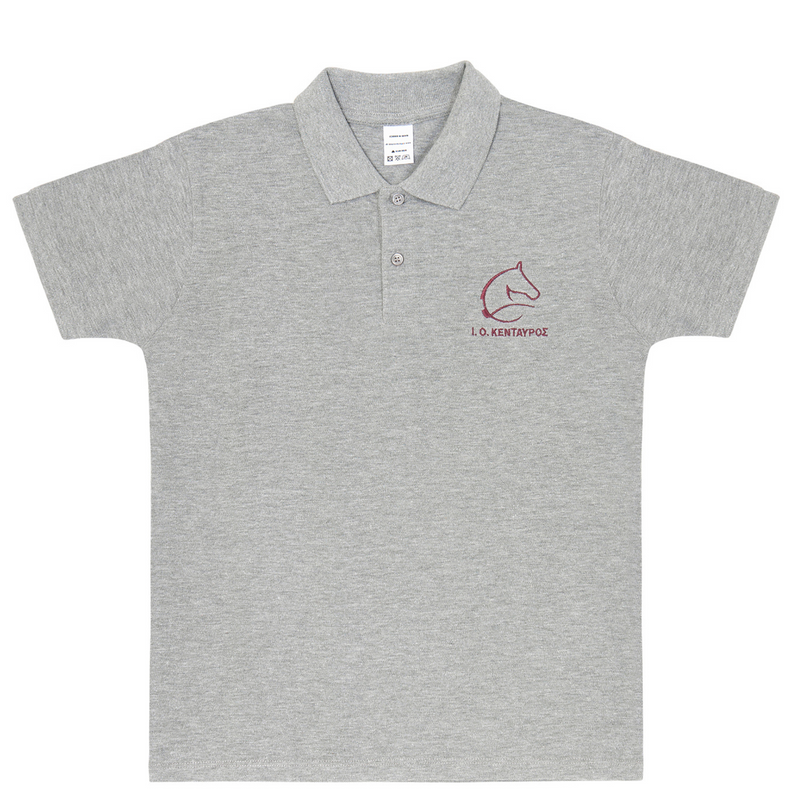 Men ALKB Grey Polo Shirt