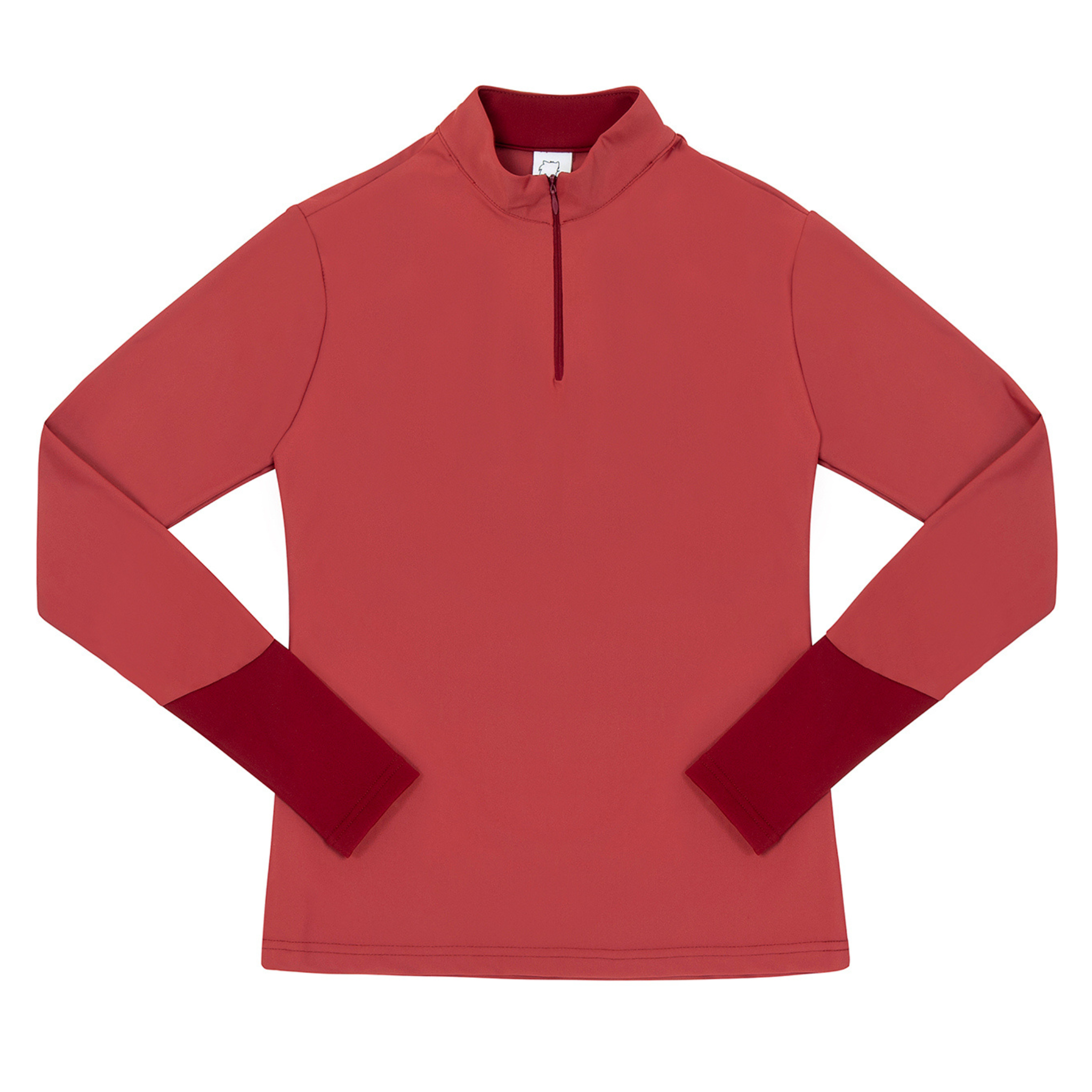 Adult Tile Red Mosa Long Sleeve Training Shirt