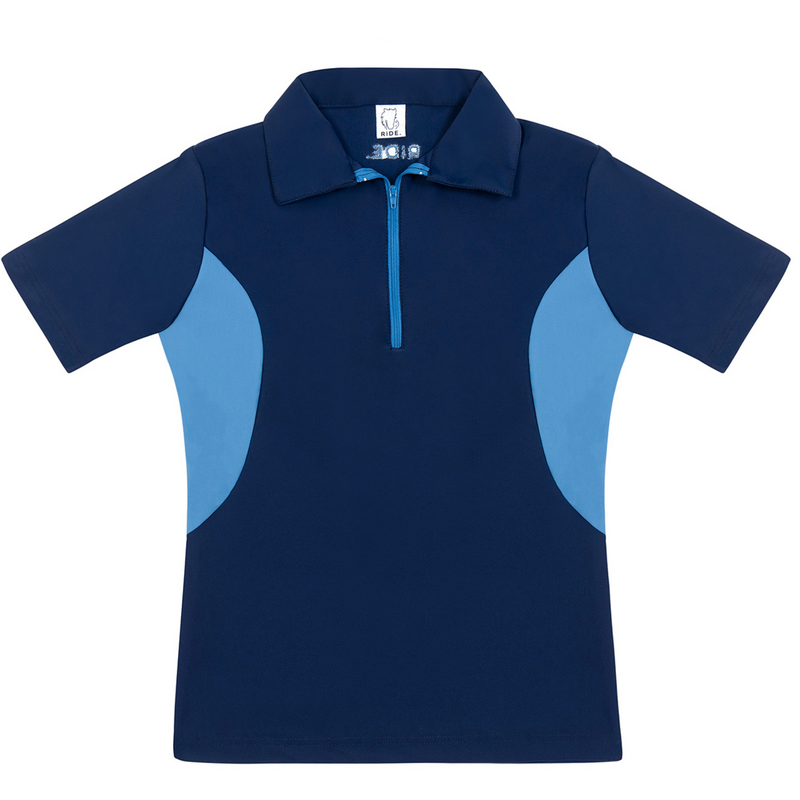 Ride Kid's Navy Blue Training Shirt