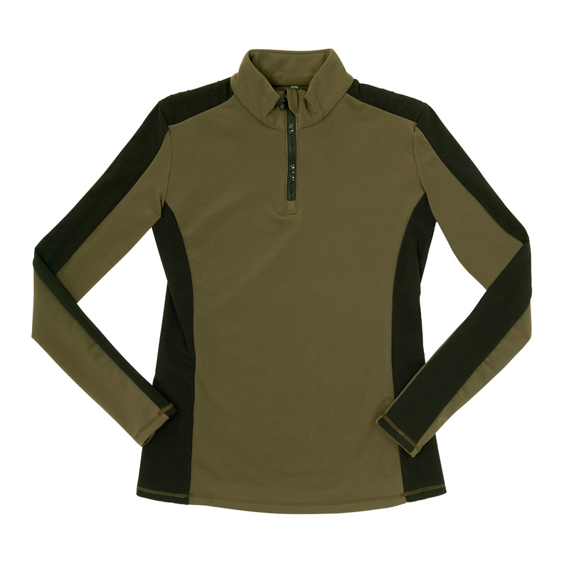 Adult Green Jasper Active Winter Training Shirt