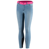 Horze Poppy Kids Denim Silicone Full Seat Breeches