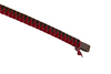 DFG Equestrian Burgundy with Brown Velvet Browband