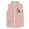 Kids Spirit Pink Fleece Riding Vest