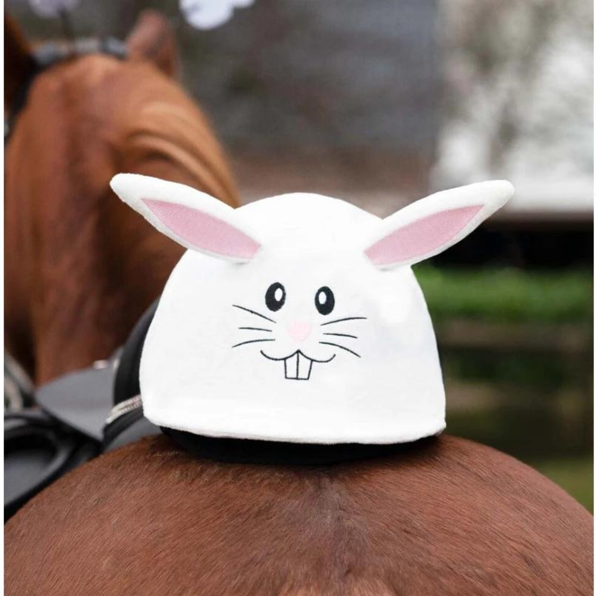 QHP Helmet Cover Bunny