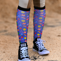 Dreamers & Schemers Lucky Duck Pair & A Spare Riding Socks