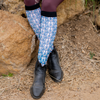 Dreamers & Schemers Foxy Flowers Youth Pair & A Spare Riding Socks