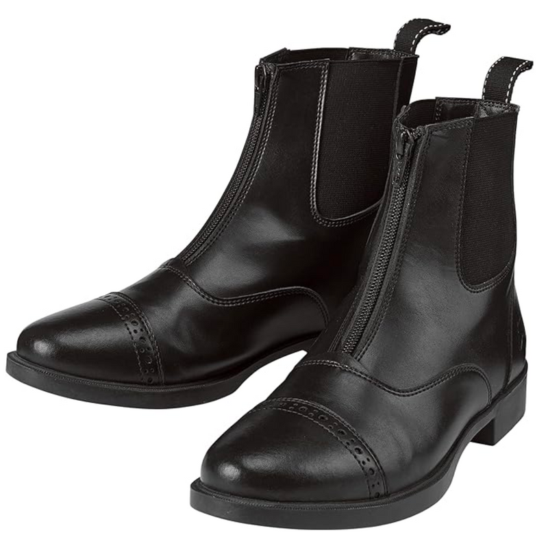 Horze Wexford Kids Front-zip Jodhpur boots