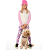 MissFlamingoKids Horse Purple Legging