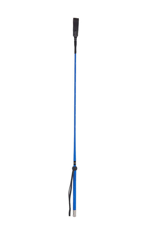 Horze Young Rider Riding Whip Blue