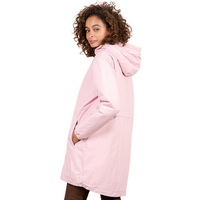 Flotte Waterproof Long Jacket Unisex Pink Blush Raincoat