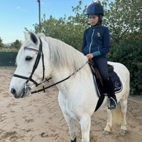 Kids Lucky Blue Fleece Riding Vest