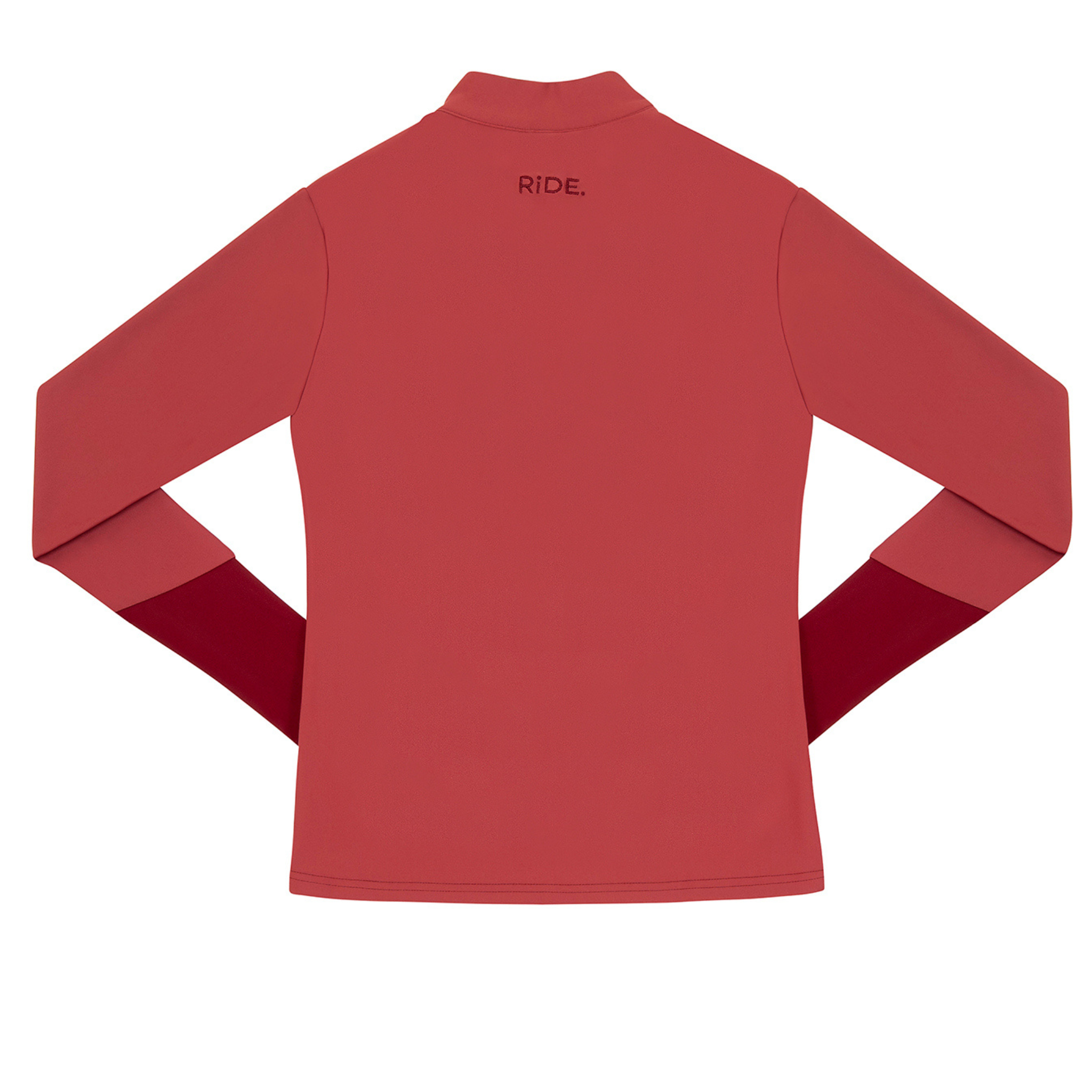 Adult Tile Red Mosa Long Sleeve Training Shirt