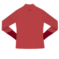 Kid's Tile Red Mosa Long Sleeve Training Shirt