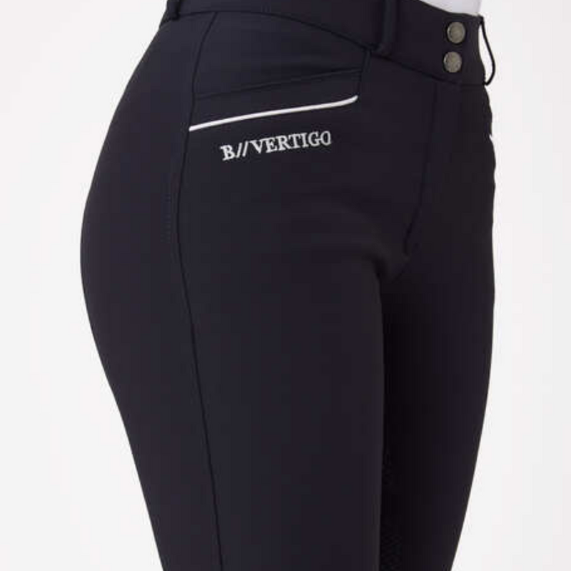 B Vertigo Patricia Full Seat Breeches Slimming with silicone grip for Woman