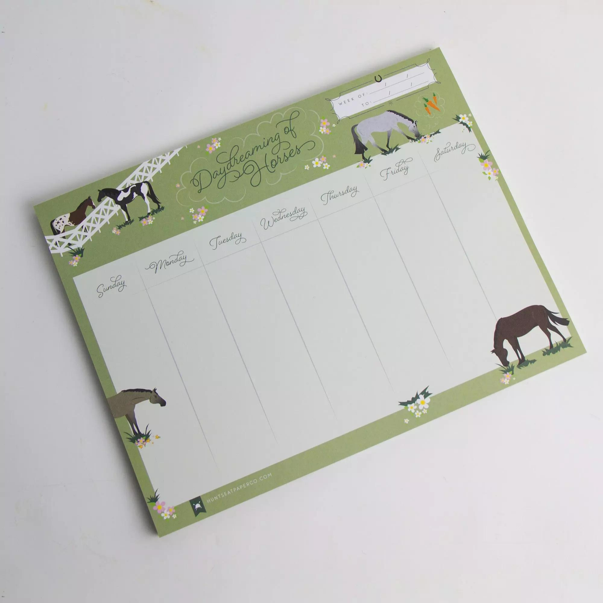 Hunt Seat PaperCo Daydreaming Weekly Planner