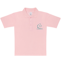 Girl ALKB Pink Polo Shirt